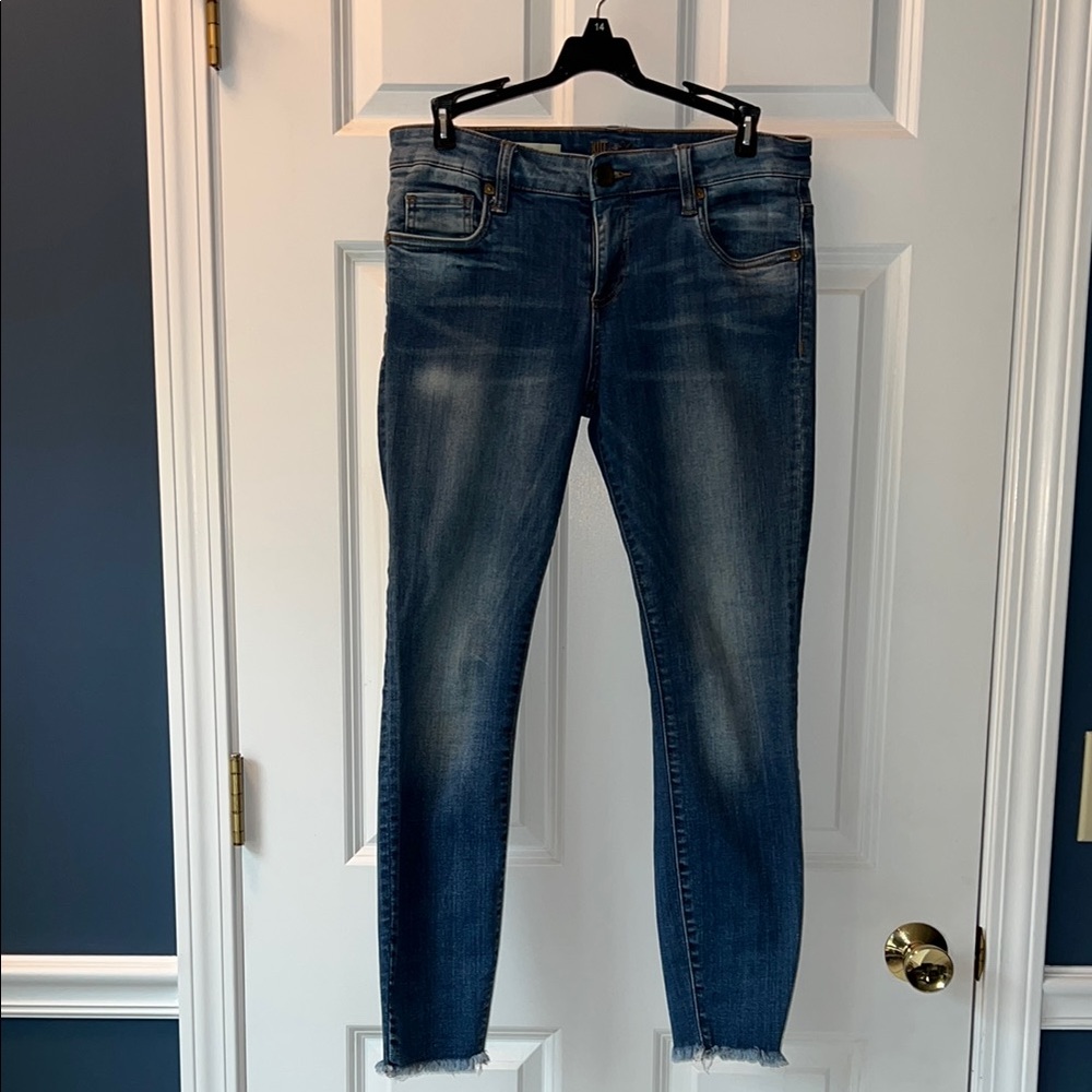 Women's KUT Stretch Denim Blue Jeans